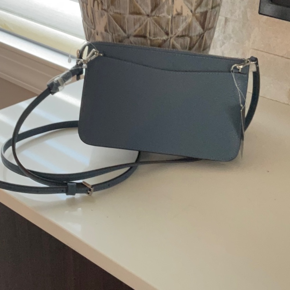 Kate Spade light blue leather crossbody bag - Picture 9 of 14